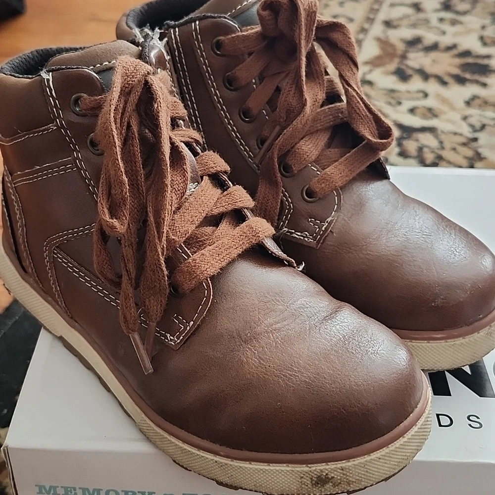 Sonoma Britpunk Casual Sneaker Boots w/zipper; Size:13, Cognac - Picture 7 of 13